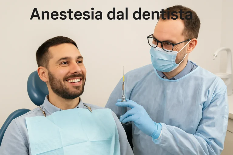Anestesia dal dentista