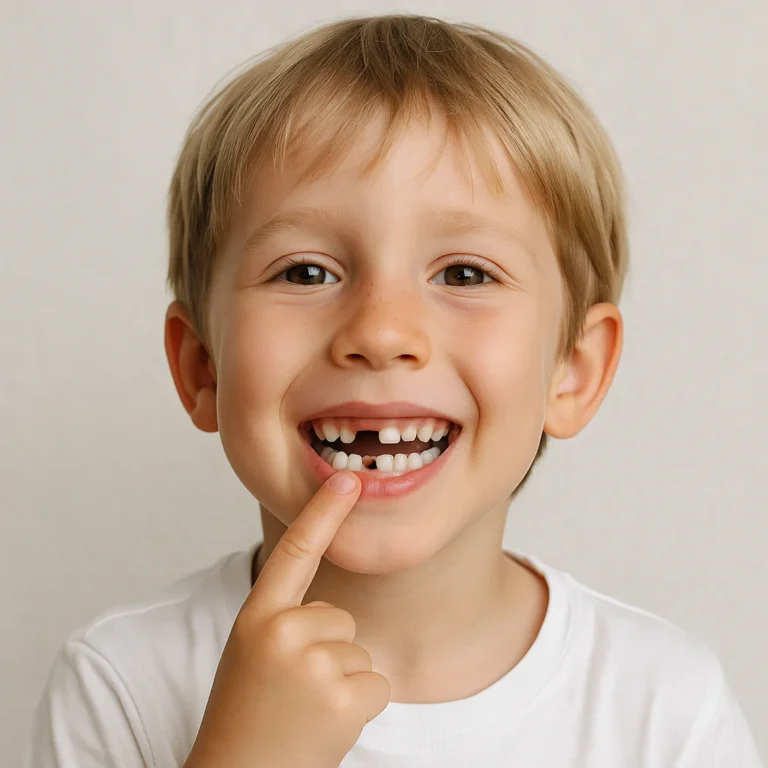 Denti da latte caduta