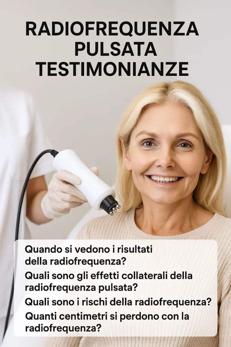 Radiofrequenza pulsata testimonianze