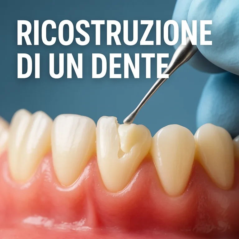 Ricostruzione di un dente